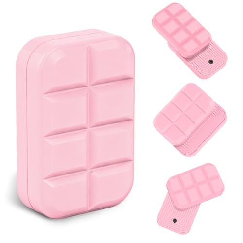 Image of Fidget Toys Adults Metal Fidget Slider Magnetic EDC Haptic Fidget Toys for Adults (Chocolate Pink)