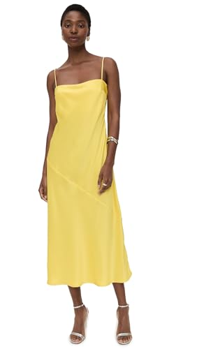 Susana Monaco Women's Satin Bias Cut Slip Dress