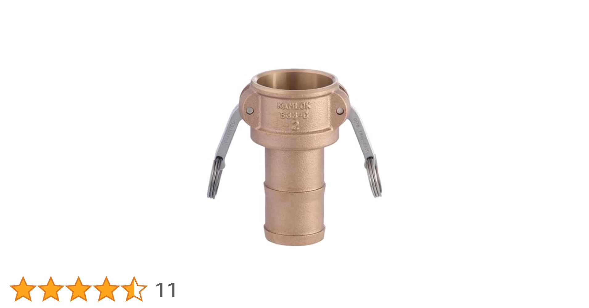カムロック 633-C-SST 3/4ホースシャンクカプラー　中古品3点セット カムロック 633-C-SST 3/4ホースシャンクカプラー 中古品3点セット