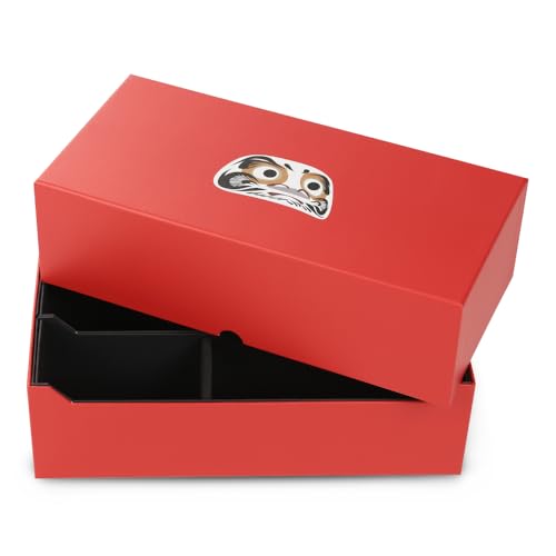Caja de almacenamiento para monedas con Intercept Shield roja miniatura 1