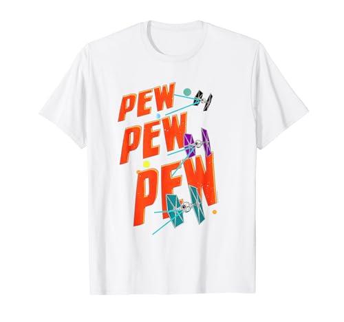 Star Wars Tie Figthers Pew Pew Pew T-Shirt