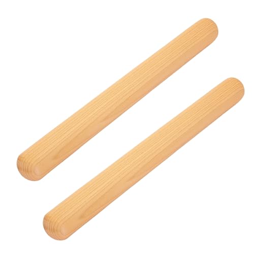 Rolling Pin, 2 Pack Wooden Rolling Pin for Baking, 29 cm x 2.7 cm Rolling Pins, Ideal for Dough, Pizza Crust, Cookies, Bread, Pasta, for Home Bakers and Chefs