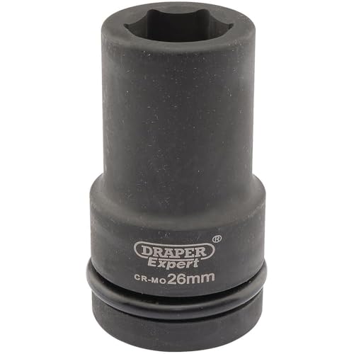 Image of Draper Expert 5141 26mm 1-inch Square Drive Hi-Torq 6-Point Deep Impact Socket