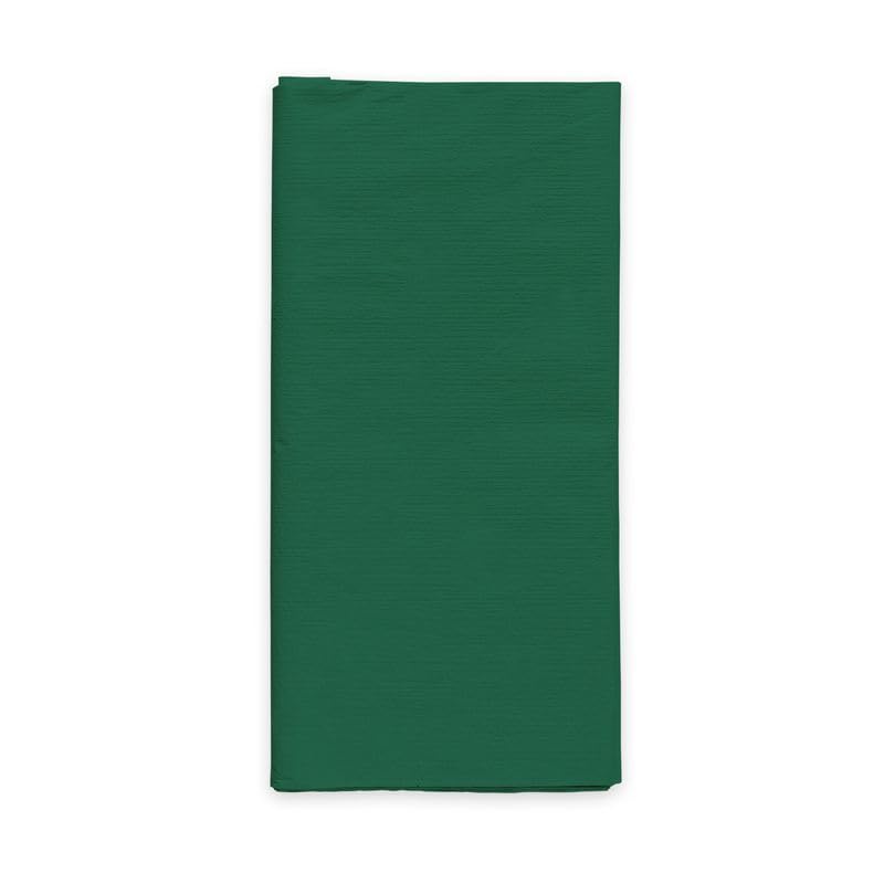 Papier Tischdecke grün dunkelgrün 120 x 180 cm Einwegtischdecke