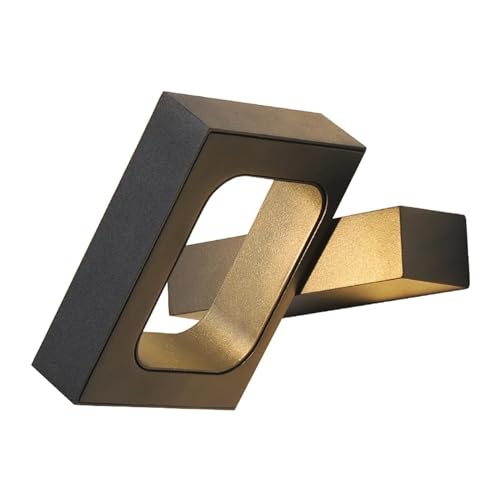 Applique murale LED moderne 5W noire et blanche orientable pour luminaire intérieur