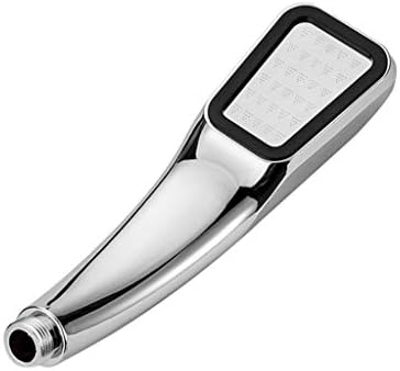 YJYdada 300 Holes High Pressure Shower Head Bathroom Universal Handheld Solar Shower Head (Silver)