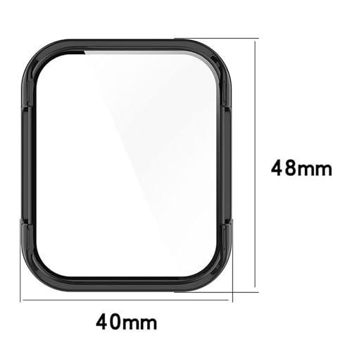 Image of Removable Screen Protector Watch Case Cover Compatible with Amazfit | Realme | Redmi Anti Scratch 360 Full Bumper Cover Shockproof Cases for Men and Women (Realme Watch 3 (Transparent))