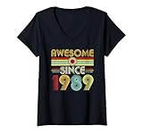 Photo Gallery donna awesome since 1989 classic year birth of birthday vintage maglietta con collo a v Photo Gallery donna awesome since 1989 classic year birth of birthday vintage maglietta con collo a v