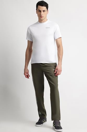 Image of Reebok Men's Polyester Gym T-Shirt - Moisture Wicking Sports T-Shirt for Men | Workout Running Training Tshirt for Men | Half Sleeve Active Tee