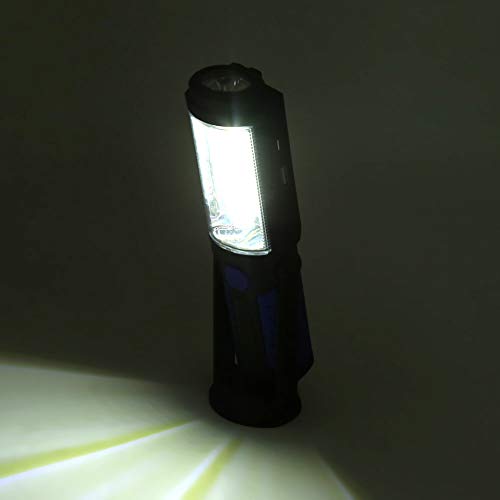 Torcia LED ricaricabile con supporto magnetico (opzionale