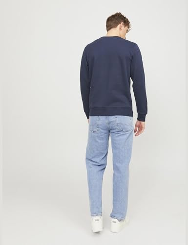 JACK & JONES Men's Jjebasic Sweat Crew Neck Noos Sweatshirt - Image 3