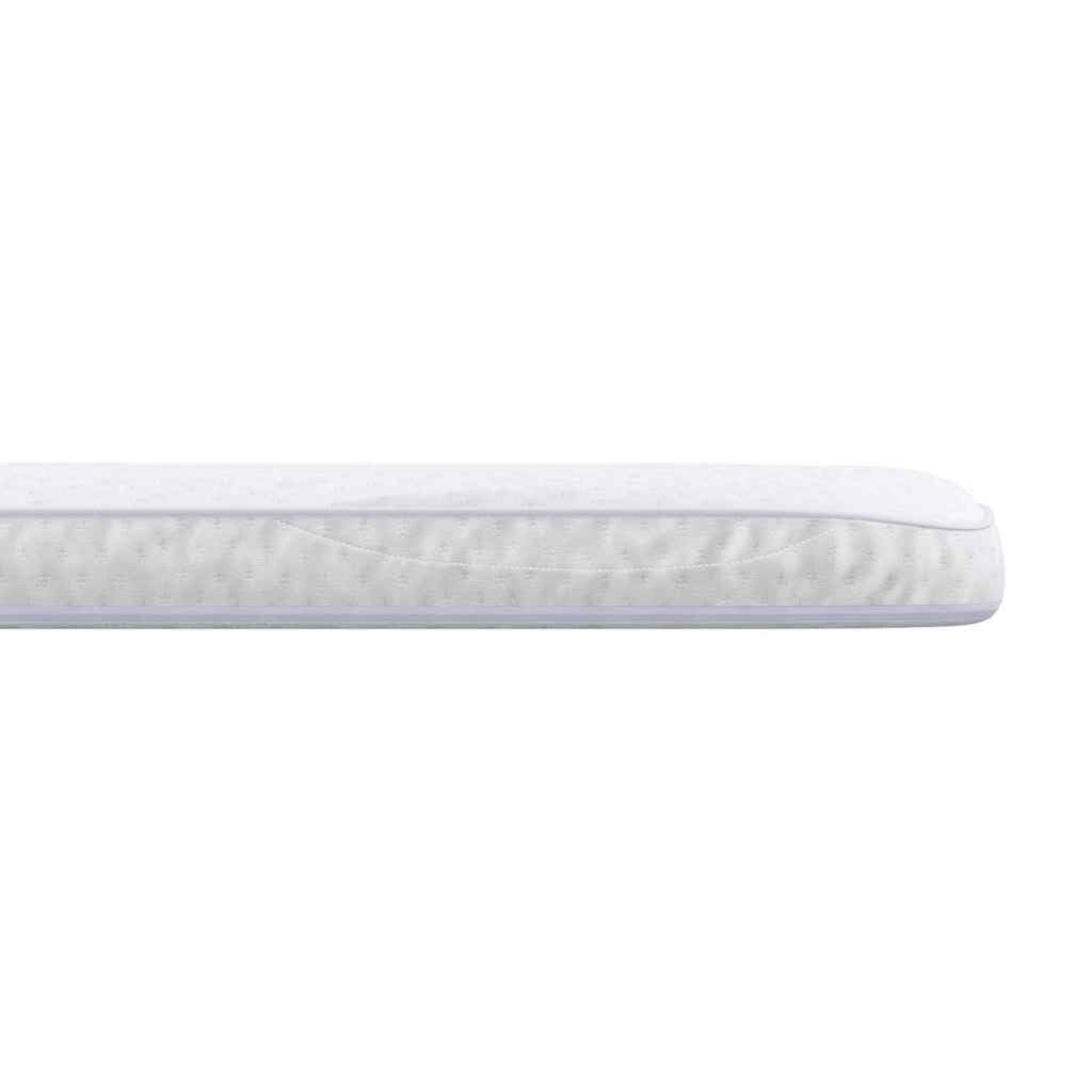 Matratzenauflage Weiß 100 x 200 cm Strickstoff atmungsaktiv wasserdicht waschbar allergikerfreundlich schmutzabweisend für Schlafzimmer, Kinder, Baby, Inkontinenz, Komfort, Hygiene