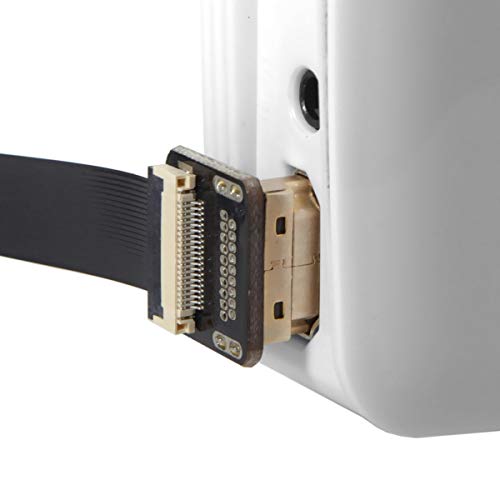 Cablecc HD-198-UP-0.2M Cyfpv Fpv Hdmi Male To Up Angled 90D Hdmi Male Hdtv Fpc Flat Cable thumb #8