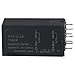Power-on Delay Relay H3Y-2 8 Pin Relay Digital Display Industrial Timer 0.1S to 99H with LED Screen for 220V AC/DC12V/24V, Black(DC12V)