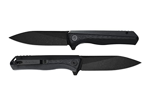 Image of Petrified fish PF818 3.54 inch D2 Steel Stonewashed Blade Pocket Folding Knife