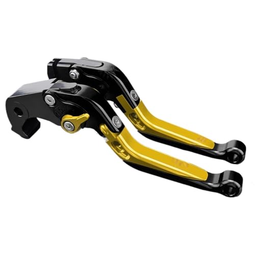 �̂��߂Ƀ��}�n MT-15 MT15 2015-2025 �N���b�`���o�[ �u���[�L���o�[ ���߉\ �܂肽���݃n���h�����o�[ �I�[�g�o�C�A�N�Z�T���[(Black yellow)