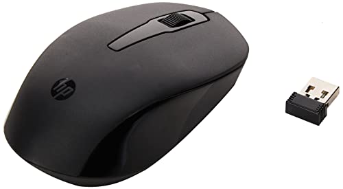 Mouse De Computadora, Personal Computer HP Mouse Inalámbrico 150, Conexión de 2.4 GHz, 1600 DPI, Windows/MAC OS, Ambidiestro, Negro