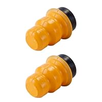 Hoite 2 Stück Stoßdämpfer-Anschlagpuffer, Hinterachs-Pufferblock, 516680 9657150780 Passend für Citroen 207 301 2008