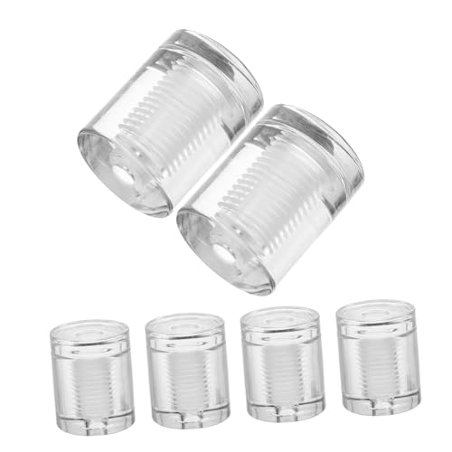 OFFIGAM 6個透明広告固定鋲 工具不要で簡単取付 室内外対応の耐久素材使用