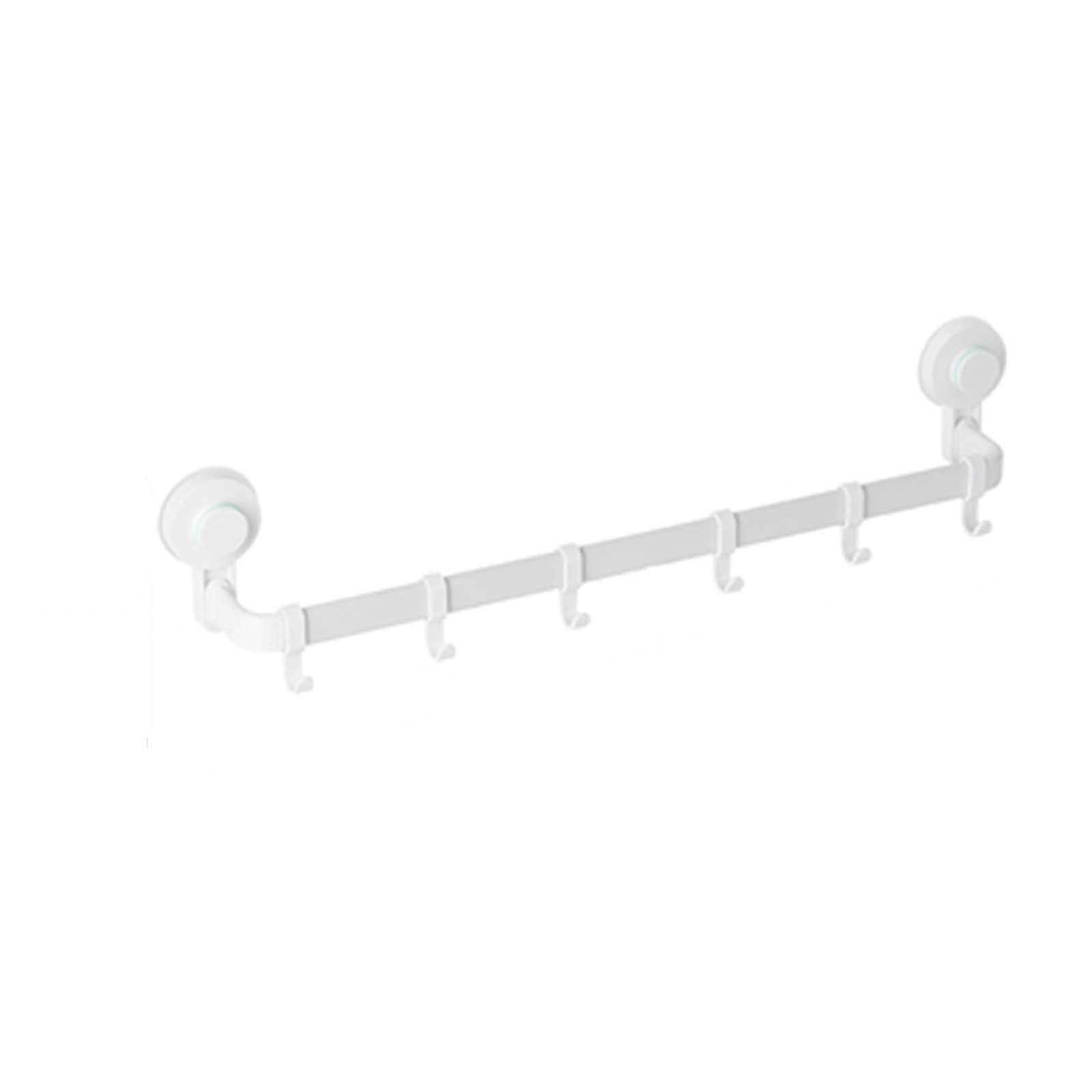 Perchero Metálico para Cocina Gancho de cocina Fuerte barra almacenamiento montada en la pared para Decoración de Restaurantes y hogar(2pcs)