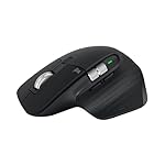 Logitech MX Master 3S - Wireless Performance Mouse with Ultra-fast Scrolling, Ergo, 8K DPI, Track on Glass, Quiet Clicks, USB-C, Bluetooth, Windows, Linux, Chrome - Graphite