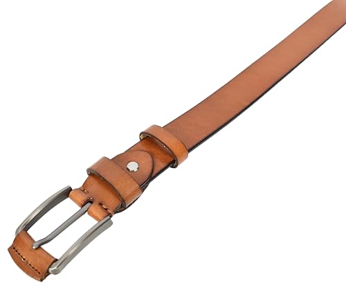 Mens Real Leather Handmade Casual Style Every Day Adjustable Daily Wear Belt Taraz, Tan, Length 102 cm, 36" Waist3