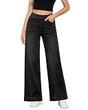 GRAPENT Women Business Casual Outfits Comfy Work Jeans Womens Clothes Trendy Winter Jeans for Womens Western Clothing Color Black Size XS X-Small Size 0 Size 2