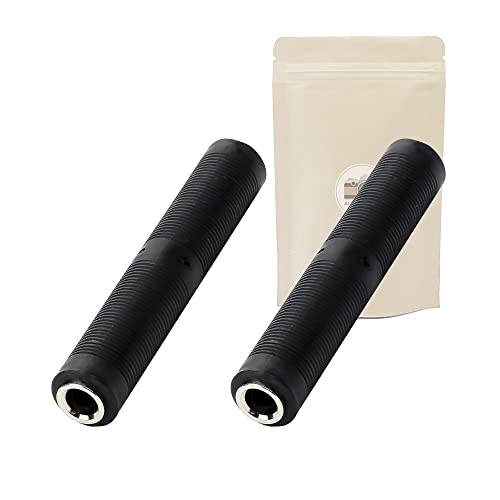 2x Accoppiatore jack grosso 6,35mm femmina femmina per cavo prolunga - Connettore stereo - Adaptout marca francese