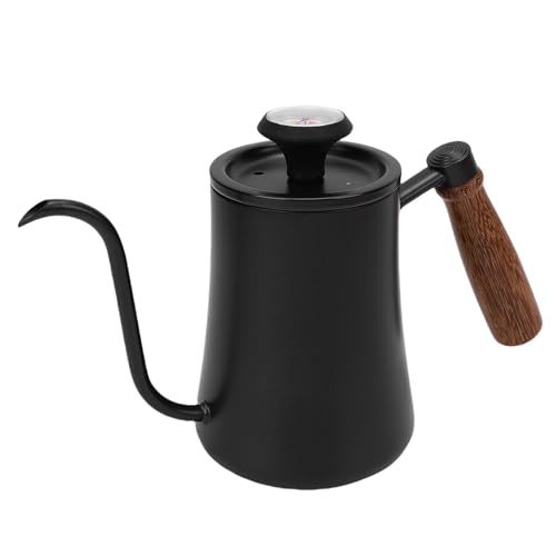Tetera Gooseneck 500ML con Termómetro Acero Inox miniatura 1