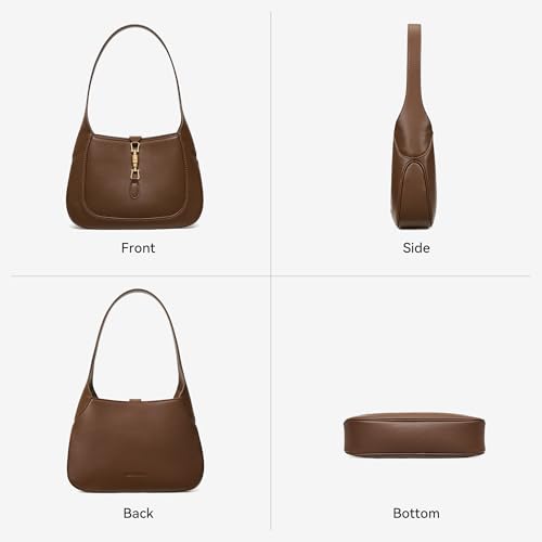 Image of BOSTANTEN Shoulder Bag for Women Designer Lightweight Leather Purses
