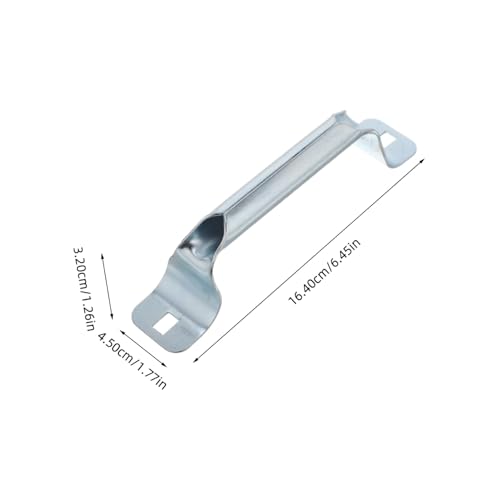 DOITOOL 2個 ガレージドア用鉄鋼合製取手具 滑らか操作対応 ユニバーサル設計 取付簡単 耐久性向上 屋外木製ゲート兼用