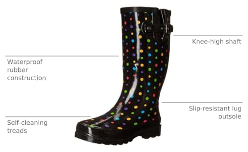 Image of Western Chief Women's Tall Waterproof Rain Boot Outdoor Garden Shoes