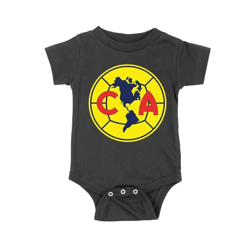 Image of Mexico Soccer T-Shirt Fierce Football Club Spirit Latin America Futbol Passion Unisex Infant Jersey Black