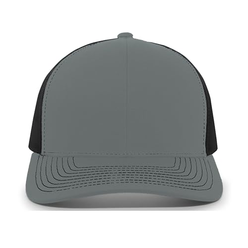 Image of Pacific Headwear Contrast Stitch Trucker Snapback