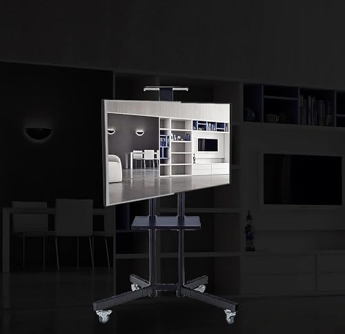 Soporte móvil universal para TV con altura ajustable miniatura 6