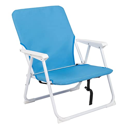Foldable Beach Chair, Oxford Fabric Heavy Duty Steel Frame Beach Chair #TOP19