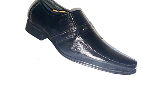 Image of Men Black Leather Shoes