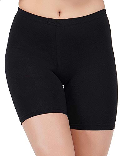 Image of Women's Stretchable Cotton & Stretch Fabric Cycling /Yoga /Casual Shorts