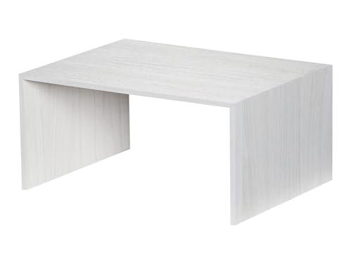 ライクイット (like-it) キッチン 収納 コの字ラック プラスラック ホワイト 約幅29.5x奥22x高14cm 日本製 RA-01 デッドスペースを活用できる 食器棚の有効活用 食器棚収納 キッチン棚