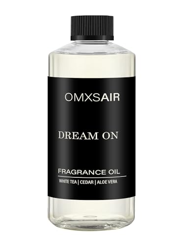 Hotel Diffuser Oil Dream on Long-Lasting Waterless Essential Oil for Large Spaces | White Tea Vanilla & Cedarwood Blend | Aromatherapy Scented Oil | for Home Office(500ml/16.9FL oz)