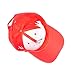 Ricky Baseball Cap Wonder Bread Racer Hat (US, Alpha, One Size, Red and Black)
