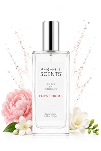 Image of Perfect Scents Fragrances | Inspired by V&R's Flowerbomb | Women's Eau de ToileƩe | Vegan, Paraben, Phthalate Free | Never Tested on Animals | 3.4 Fl Oz