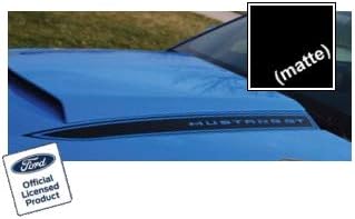 Pegatina gráfica para Ford Mustang Hood Spear Cowl Stripe - LOB (compatible con 2010-2012) Juego de 2 unidades), Negro (Mate) Pegatina gráfica para Ford Mustang Hood Spear Cowl Stripe - LOB (compatible con 2010-2012) Juego de 2 unidades), Negro (Mate)