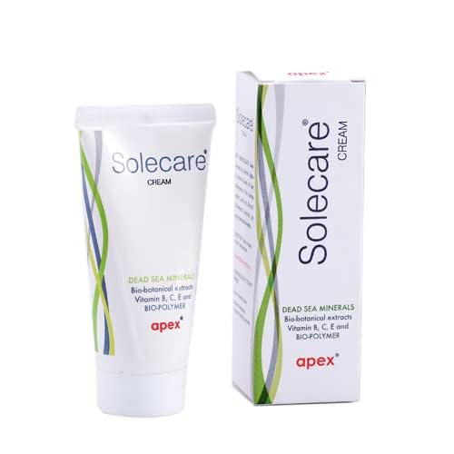 BREEMETIC Solecare Cream For Cracked Heels & Dry Foot With Benifites Of Vitamin B,C And E (50Gm) (Pack Of 2)