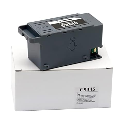 Buyink C9345 C12C934591 Ink Maintenance Box Compatible for ET-8500 ET-8550 EC-C7000 ST-C8000 Pro WF-7830 WF-7840 WF-7820 WF-7310 ET-16600 ET-16650 ET-5880 ET-5850 ET-5800 ST-C8090 Printer Cover