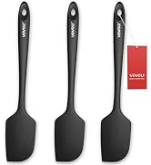 Silicone Spatula for Kitchen, 600°F Heat resistant Spatulas for Baking, Cooking, Scraping,and Mix...