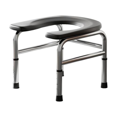 Chaise percée pour adultes et rehausseur WC ergonomique réglable Sharplace