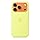 Apple iPhone 17 Pro Silikon Case mit MagSafe - Neongelb 