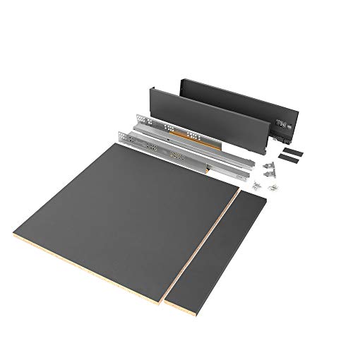 Emuca - Kit de cajón para cocina o baño con tableros incluidos...