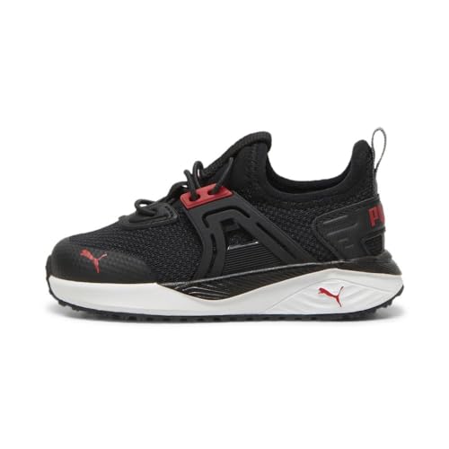 Image of Puma Unisex-Child, Pacer 23 Alternate Closure, Puma Black-for All Time Red, Toddler, 5